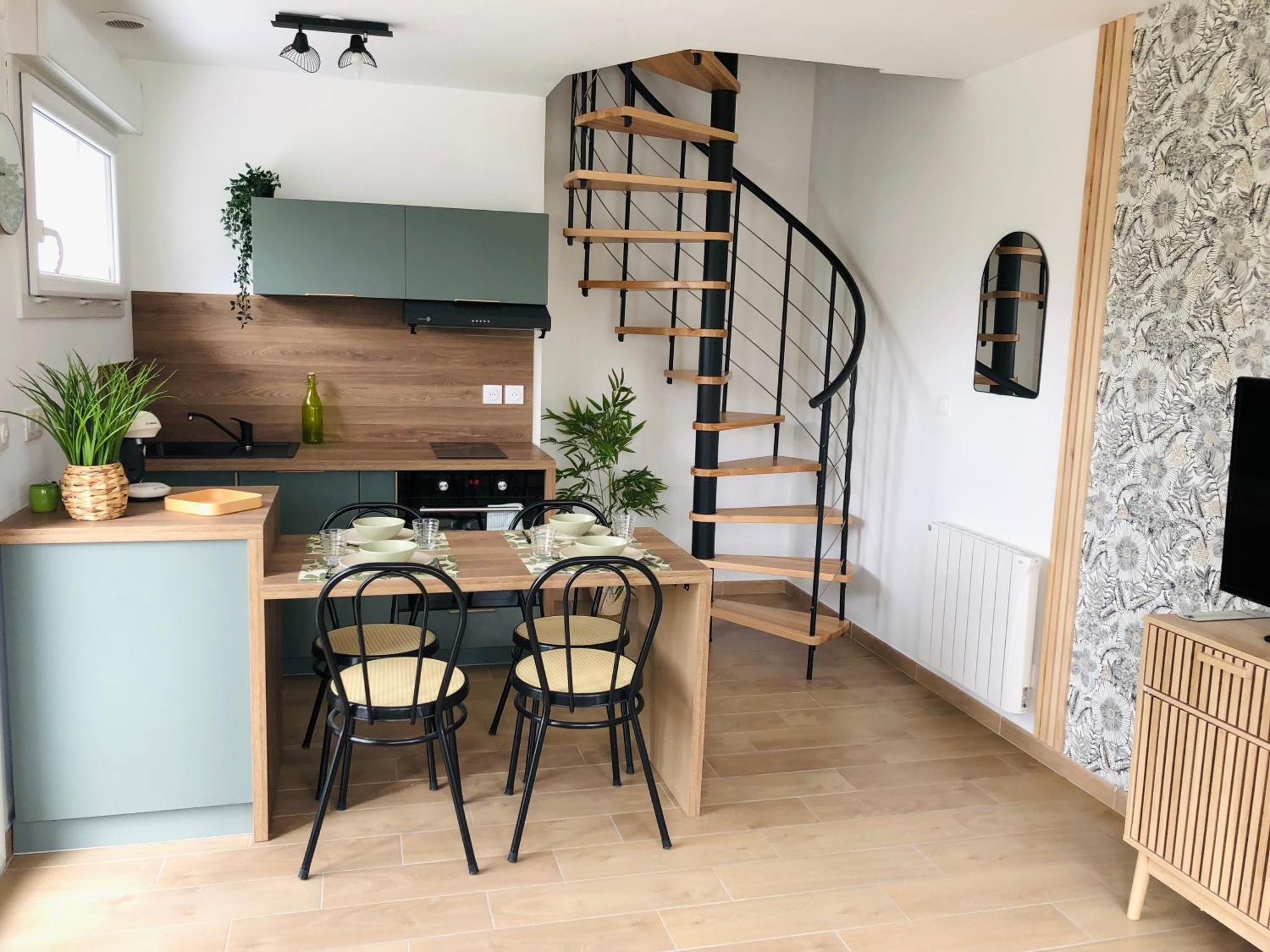 Joli Appartement En Duplex Neuf A 圣若斯 外观 照片